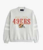 Abercrombie San Francisco 49ers Graphic Crew Sweatshirt