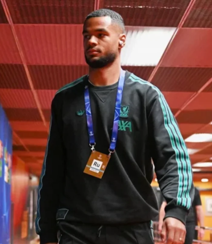 Adidas LFC Striped 25-26 Icons Sweatshirt Black & Green