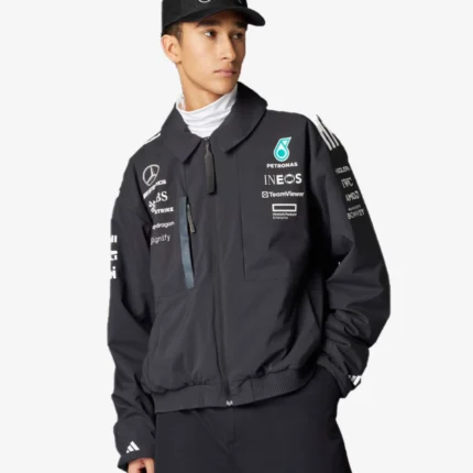 Unisex Adidas Mercedes AMG Petronas Formula One Team Black Jacket