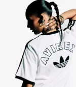 Unisex Adidas x Avirex White T-shirt