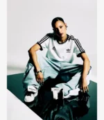 Adidas x Avirex White T-shirt For Unisex