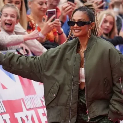 Alesha Dixon Britain’s Got Talent Blackpool Auditions 2025 Bomber Jacket