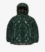 And Wander Diamond Stitch Down Black Quilted Jacket For Unisex