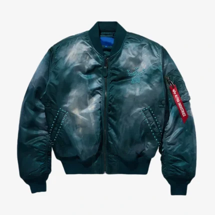 Awake NY x Alpha Industries MA-1 Bomber Jacket Blue