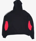 Balenciaga x Adidas Black And Red Hoodie