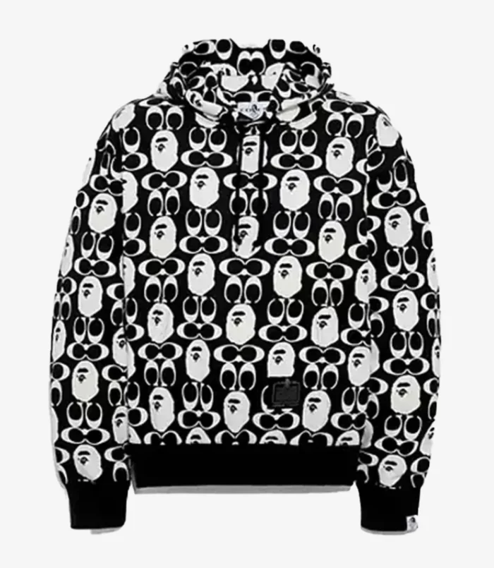 Unisex Bape X Coach Pullover Hoodie