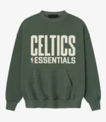 Unisex Boston Celtics Fear of God x NBA Green Sport Sweatshirt