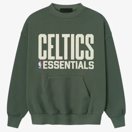 Unisex Boston Celtics Fear of God x NBA Green Sport Sweatshirt