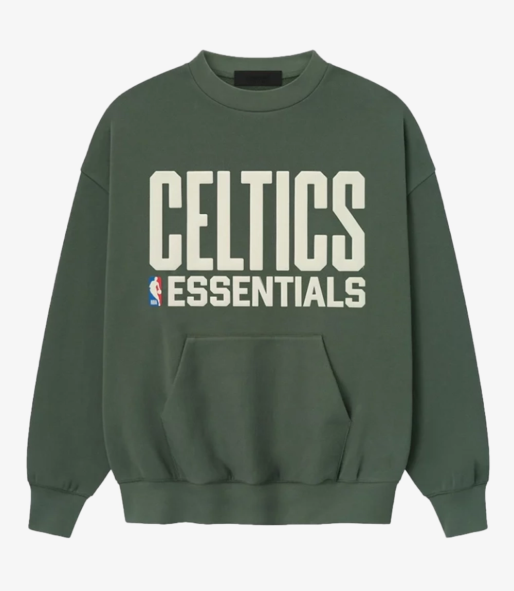 Boston Celtics Fear of God x NBA Green Sport Sweatshirt Unisex Boston Celtics Fear of God x NBA Green Sport Sweatshirt
