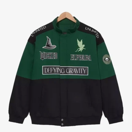 BoxLunch Wicked Elphaba Defying Gravity Racing Jacket