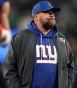 Unisex Brian Daboll New York Giants Nike Sideline Bomber Jacket