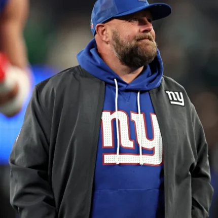 Unisex Brian Daboll New York Giants Nike Sideline Bomber Jacket