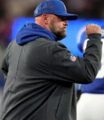 Brian Daboll New York Giants Nike Sideline Bomber Jacket