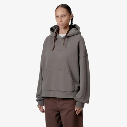 Women's Carhartt Hooded Benton Grey Sweatshirt