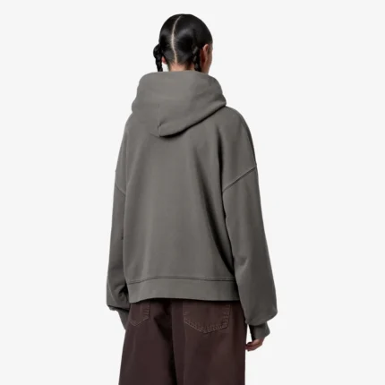 Carhartt Hooded Benton Grey Sweatshirt
