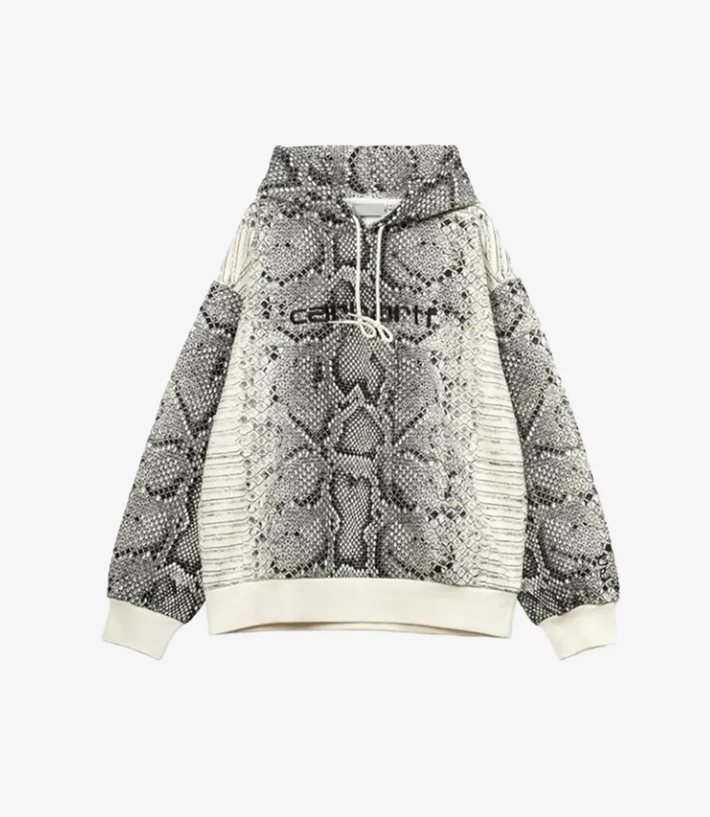 Carhartt Snake Print Hoodie Carhartt Snake Print Hoodie For Unisex