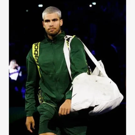 Carlos Alcaraz Rolex Paris Masters 2025 Green Jacket