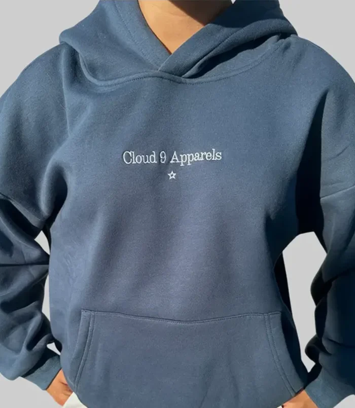 Unisex Cloud 9 Club Blue Hoodie Sweatshirt