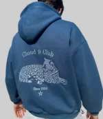 Cloud 9 Club Blue Hoodie Sweatshirt