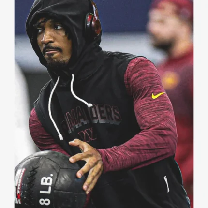 Unisex Coach Jayden Daniels Washington Commanders Nike 2025 Sideline Sleeveless Hoodie