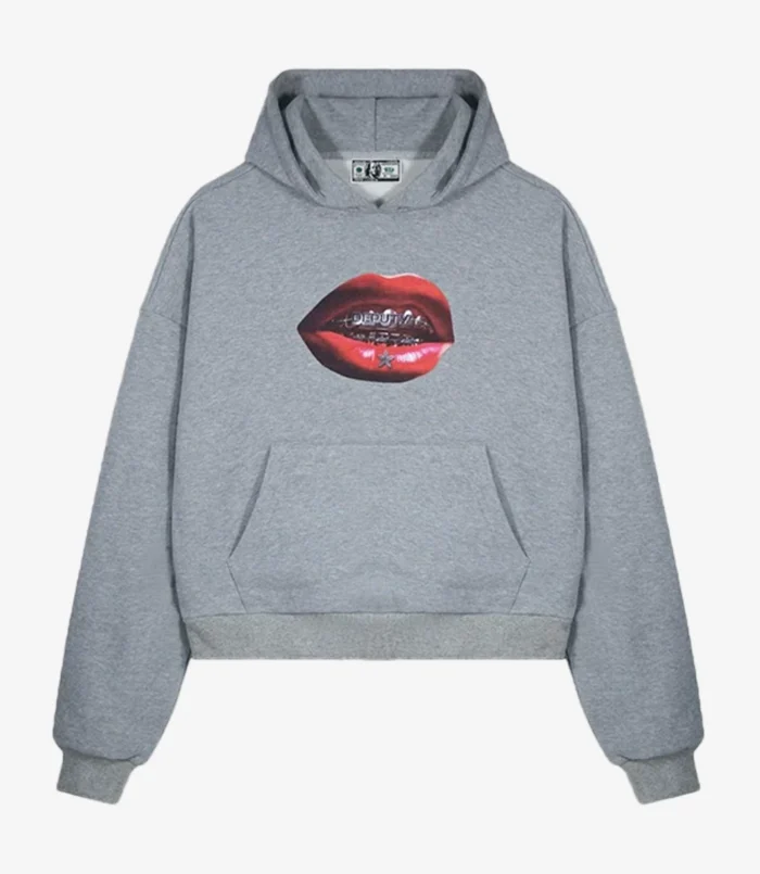 Unisex Deputy Department Walkers Grey Hoodie