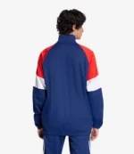 FC Bayern Munchen Logo Adidas LFSTLR Training Navy Blue Jacket