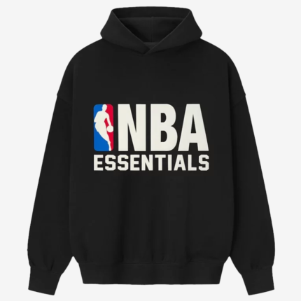 Unisex Fear of God x NBA Black Sport Hoodie