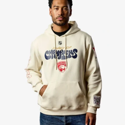 Unisex Florida Panthers FANATICS X KWEIN Limited Edition 2025 Stanley Cup Champions Artisan Fleece Hoodie