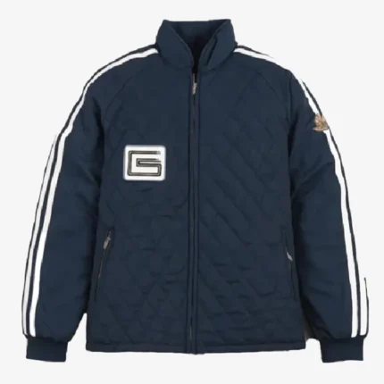 Unisex Ford V Ferrari Le Mans Shelby American Team Quilted Jacket