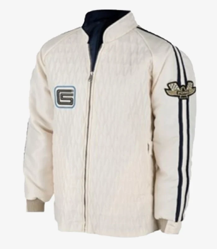 Ford V Ferrari Le Mans Shelby American Team Quilted Jacket For Unisex