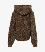 GAP Leopard Print Pullover Hoodie