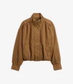 Women's GAP Twill Bubble Jacket