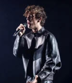 Guitarricadelafuente Madrid 2025 Black Leather Jacket For Unisex