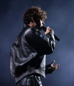 Guitarricadelafuente Madrid 2025 Black Leather Jacket