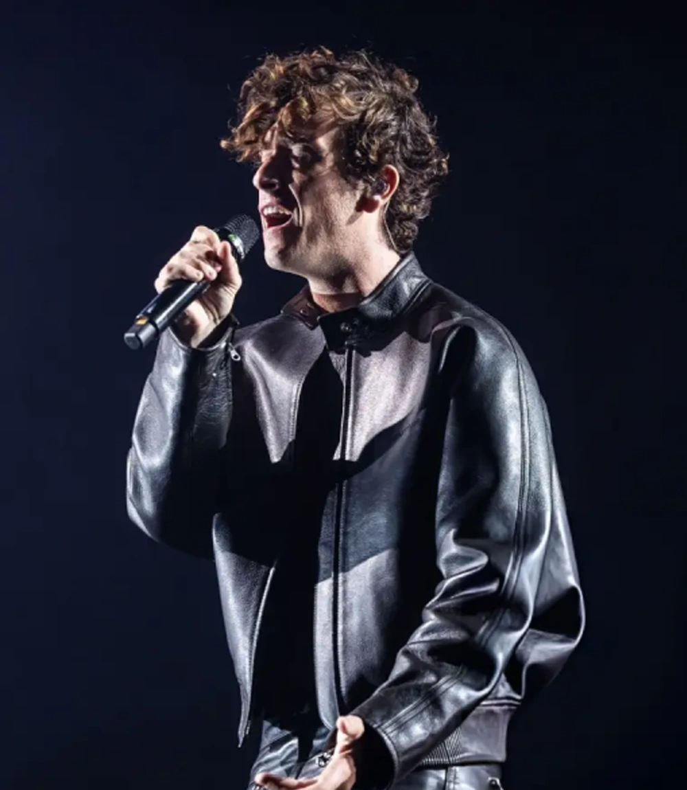 Guitarricadelafuente Madrid 2025 Black Leather Jacket Guitarricadelafuente Madrid 2025 Black Leather Jacket For Unisex