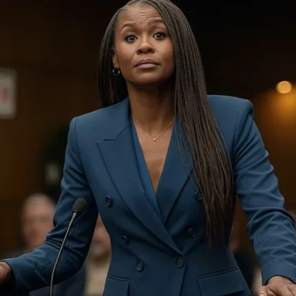 Women's Jax Stewart Reasonable Doubt Tv Series S3 Emayatzy Corinealdi Blue Blazer