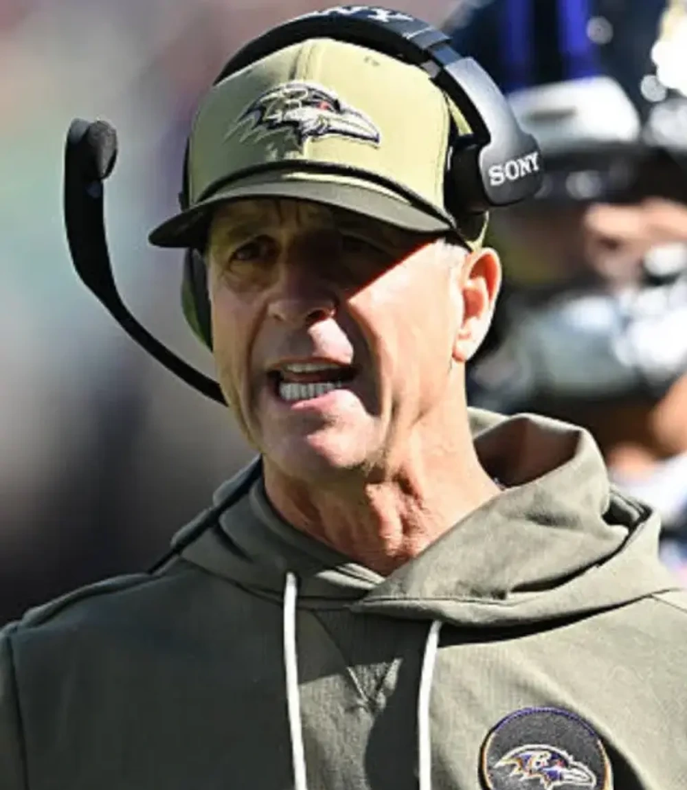 John Harbaugh Baltimore Ravens 2025 Salute to Service Hoodie Unisex John Harbaugh Baltimore Ravens 2025 Salute to Service Hoodie