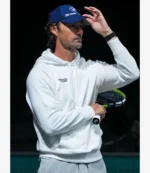 Unisex Juan Carlos Ferrero Rolex Paris Masters 2025 White Hoodie