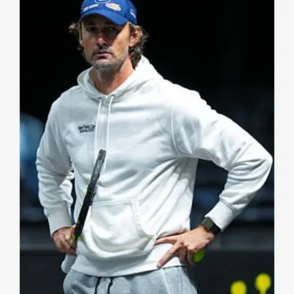 Juan Carlos Ferrero Rolex Paris Masters 2025 White Hoodie