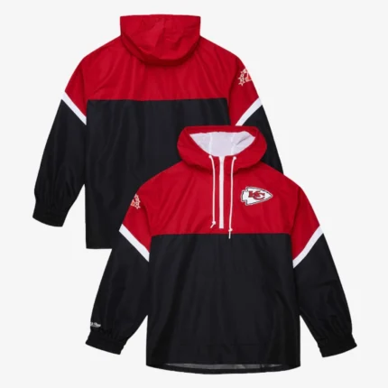 Kansas City Chiefs Mitchell & Ness Tie Breaker Anorak Windbreaker Unisex Jacket