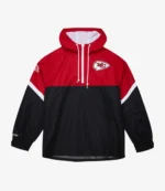 Kansas City Chiefs Mitchell & Ness Tie Breaker Anorak Windbreaker Jacket
