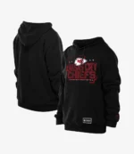 Unisex Kansas City Chiefs New Era Black Combine Authentic Local State Hoodie