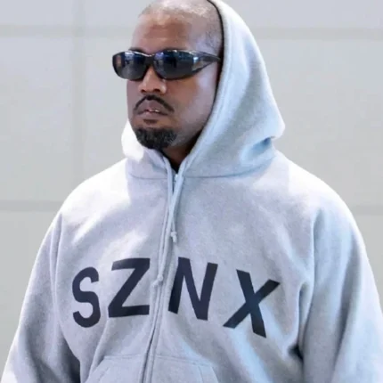 Unisex Kanye West SZN X STYLING Full Double Zip Hoodie