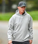 Leo Cullen Leinster Rugby 2025 Training Grey Hoodie For Unisex