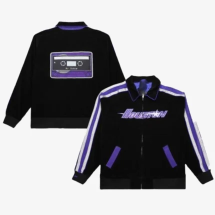 Unisex M&N x DJ Screw Houston Astros Corduroy Full-Zip Jacket