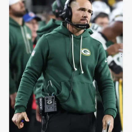 Unisex Matt LaFleur Green Bay Packers Nike Sideline Hoodie Green