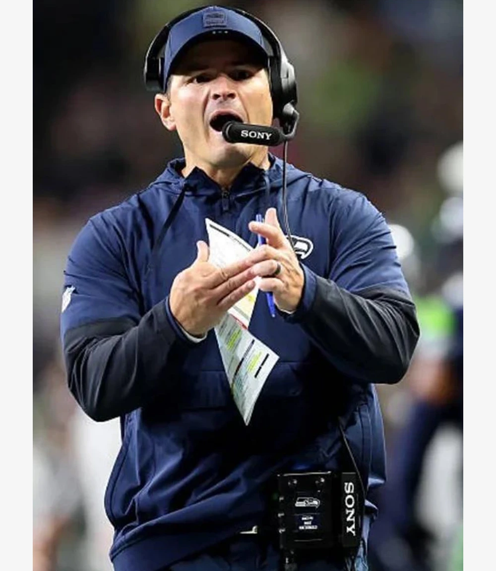 Mike MacDonald Seattle Seahawks 2025 Sideline Anorak Half-Zip Hooded Jacket Unisex Mike MacDonald Seattle Seahawks 2025 Sideline Anorak Half-Zip Hooded Jacket