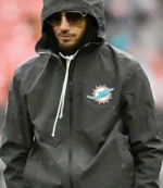 Unisex Mike McDaniel Dolphins v Cleveland Black Hooded Jacket
