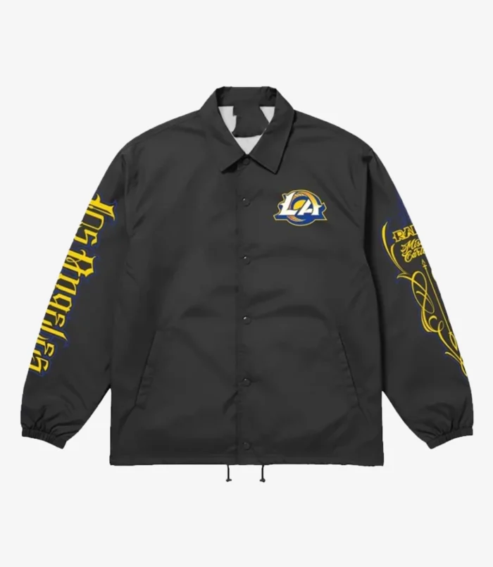Unisex Mister Cartoon x Los Angeles Rams Coach Jacket