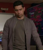 Unisex NCIS S23 Nick Torres Khaki Bomber Jacket